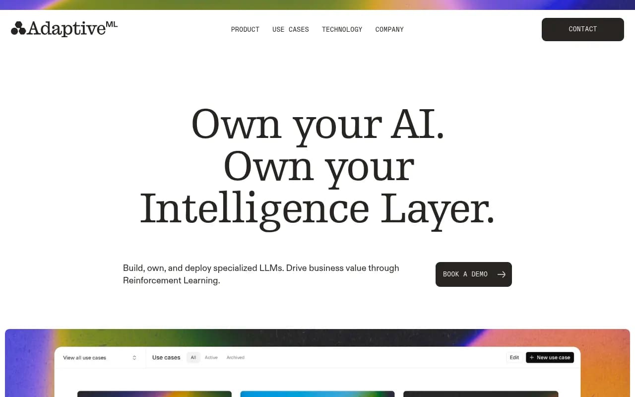 Adaptive ML