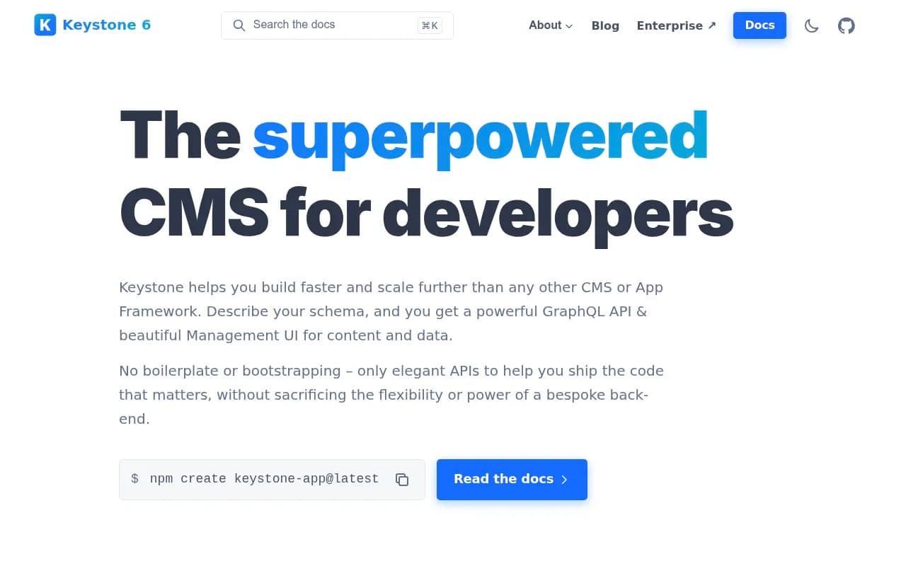 KeystoneJS