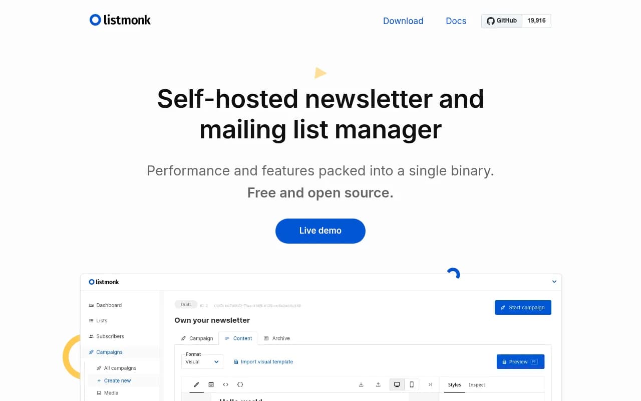 Listmonk