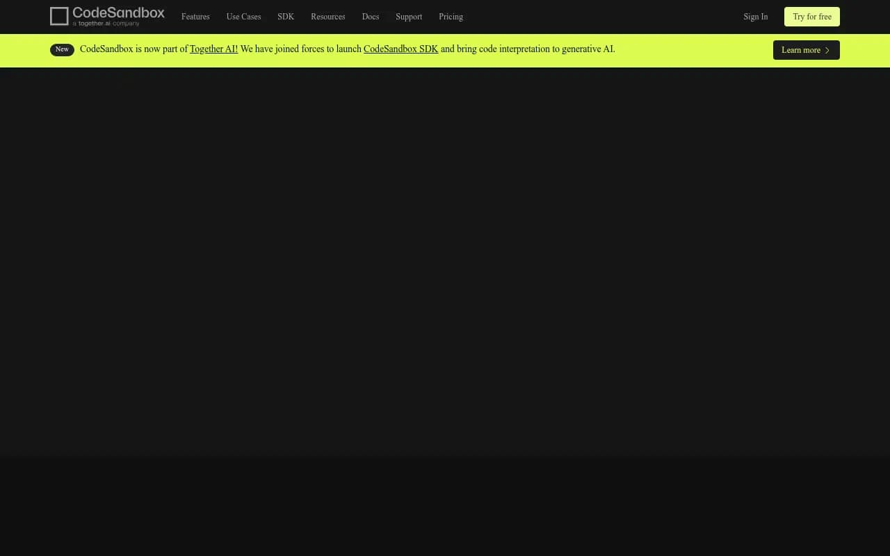 CodeSandbox