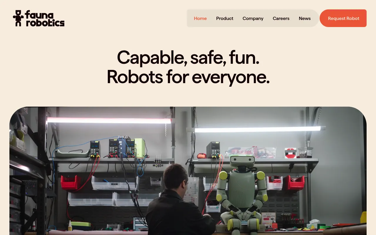 Fauna Robotics (acquired by Amazon)